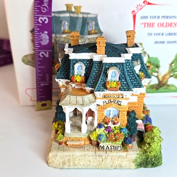 Vintage Miniature 'Rosie's Flower Shop & The Oldest Tree'  1999 Oldest Tree - Picture 6 of 16